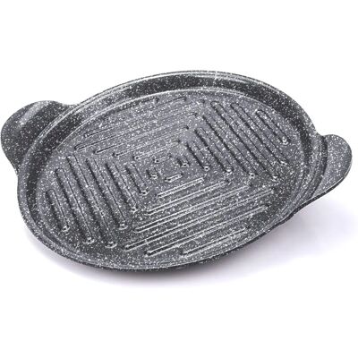 Moneta Parrilla Redonda de Aluminio, 25cm - Parrilla Moneta Parrilla Redonda de Aluminio, 25cm - Parrilla