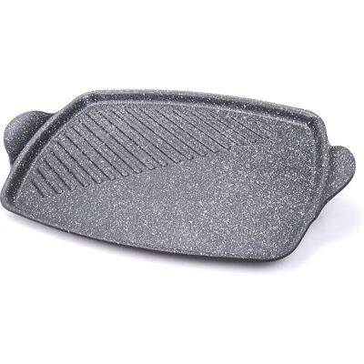 Grille rectangulaire en aluminium Moneta - 35x25 cm, Antiadhésif Grille rectangulaire en aluminium Moneta - 35x25 cm, Antiadhésif