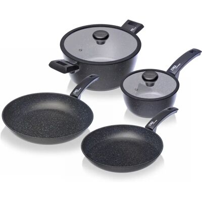 Set de 6 pièces Moneta Etnea - Aluminium de qualité Set de 6 pièces Moneta Etnea - Aluminium de qualité