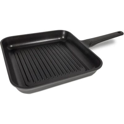 Poêle à grill Moneta Lirica en aluminium moulé pour induction Poêle à grill Moneta Lirica en aluminium moulé pour induction