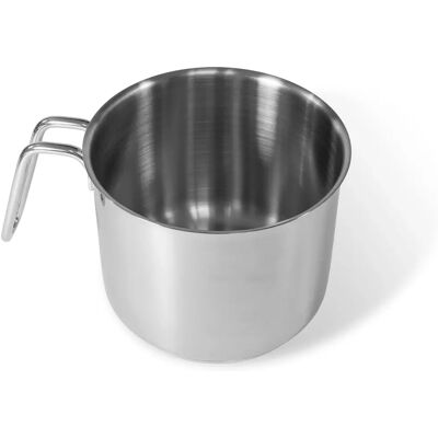 Pentolino Allegro Bollilatte Moneta - Acciaio inox, adatto induzione Pentolino Allegro Bollilatte Moneta - Acciaio inox, adatto induzione