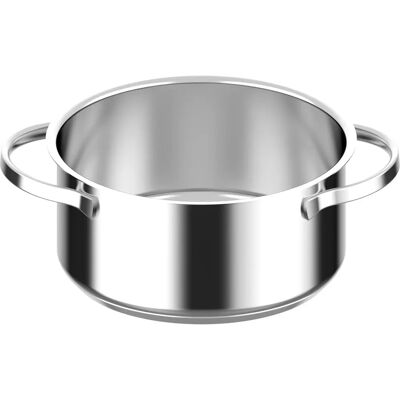 Moneta Allegro Casserole en Acier Inoxydable - Compatible avec Tous les Plaques Moneta Allegro Casserole en Acier Inoxydable - Compatible avec Tous les Plaques