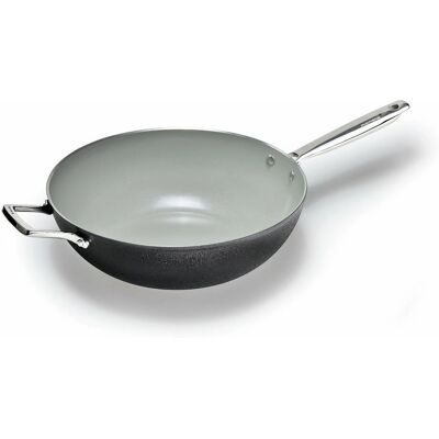 Moneta Harmonia Finegres 32 cm Natürliche Antihaftpfanne - Wok Moneta Harmonia Finegres 32 cm Natürliche Antihaftpfanne - Wok