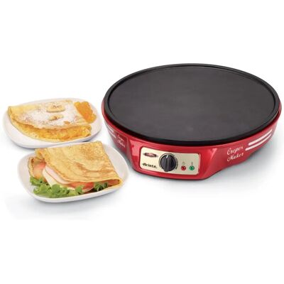 Ariete 183 - Zwart, Rood - Crêpemaker Ariete 183 - Zwart, Rood - Crêpemaker