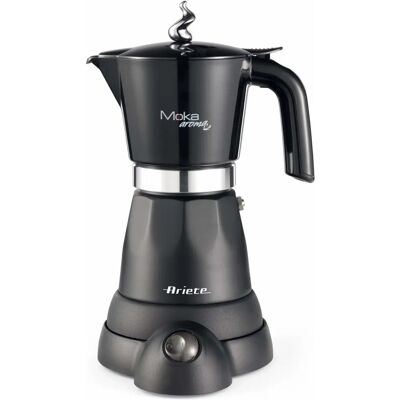 Ariete 1368.BK - Noir - Cafetière électrique moka - Publicité Ariete 1368.BK - Noir - Cafetière électrique moka - Publicité