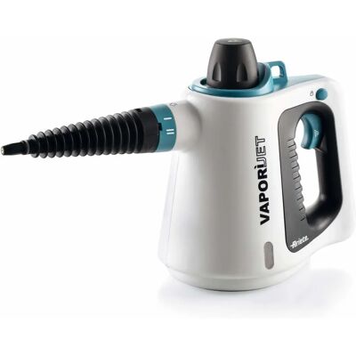 Ariete 4137 - Noir, Turquoise, Blanc - Nettoyeur à Vapeur - Publicité Ariete 4137 - Noir, Turquoise, Blanc - Nettoyeur à Vapeur - Publicité