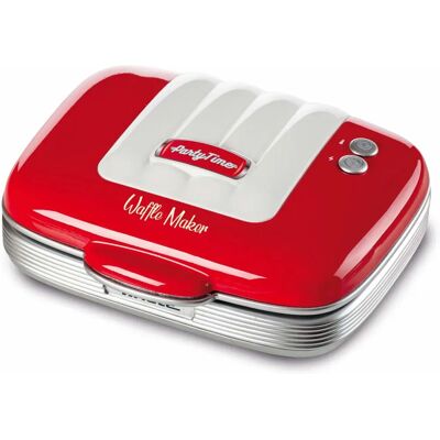 Ariete AR1973 - Vermelho - Máquina de wafles Ariete AR1973 - Vermelho - Máquina de wafles