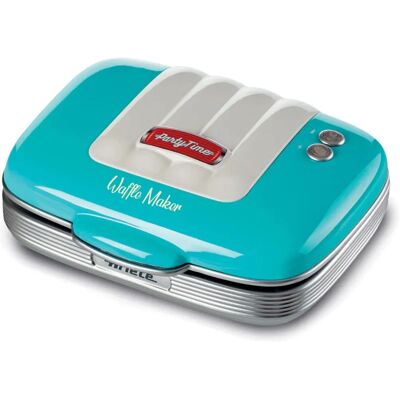 Ariete 1973/01 - Azul - Prepareira de waffles Ariete 1973/01 - Azul - Prepareira de waffles
