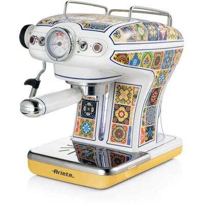Ariete 1389/1P - Mehrfarben, Gelb - Espressomaschine Ariete 1389/1P - Mehrfarben, Gelb - Espressomaschine