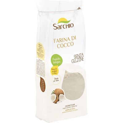 Farina di cocco Sarchio - Senza glutine Biologica 350g Farina di cocco Sarchio - Senza glutine Biologica 350g