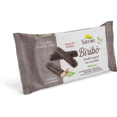 Biscotti al Cioccolato Fondente Sarchio - Biologici, Senza Glutine, 130g Biscotti al Cioccolato Fondente Sarchio - Biologici, Senza Glutine, 130g