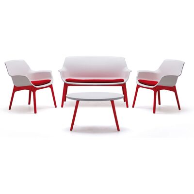 BICA - Luxor - Red - White - Outdoor furniture set BICA - Luxor - Red - White - Outdoor furniture set
