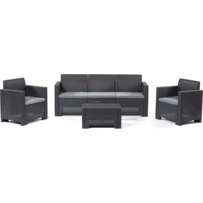 Bica Nebraska Puutarhajoukkue - Ergonominen ulkona lounge 5 henkilöä Bica Nebraska Puutarhajoukkue - Ergonominen ulkona lounge 5 henkilöä