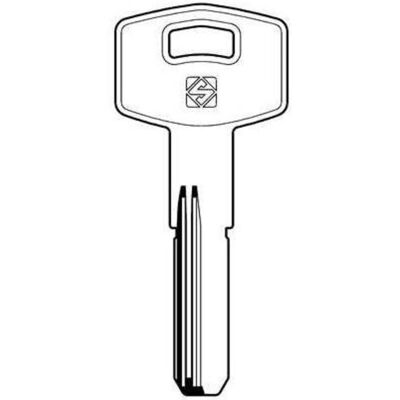 Chiave in ottone nichelato Tar16 - Chiave Chiave in ottone nichelato Tar16 - Chiave