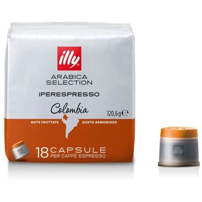 Illy Colombia Kaffekapslar - 18 st Illy Colombia Kaffekapslar - 18 st