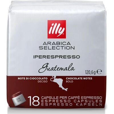 Illy - Iperespresso Monoarabica Guatemala - 18 kapslí - Kávové kapsle Illy - Iperespresso Monoarabica Guatemala - 18 kapslí - Kávové kapsle