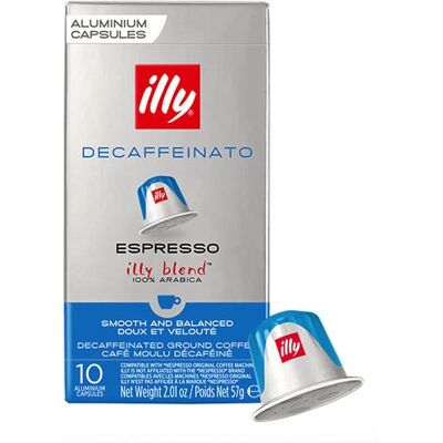 Illy - Decaffeinato - Nespresso - Coffee Capsule Illy - Decaffeinato - Nespresso - Coffee Capsule
