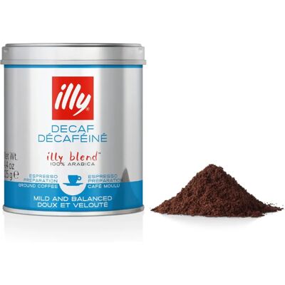 Illy Koffeinfri - 125 g Malet kaffe - Produktkategori Illy Koffeinfri - 125 g Malet kaffe - Produktkategori