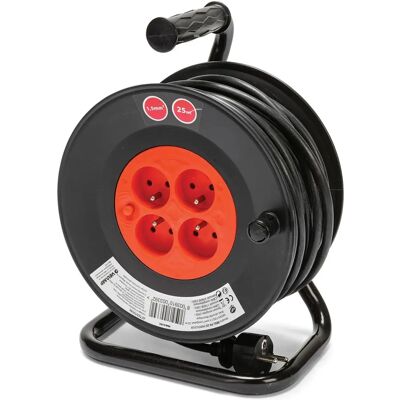 Velamp Elektryczna DIY przedłużka - Francuskie gniazda - 25m Velamp Elektryczna DIY przedłużka - Francuskie gniazda - 25m