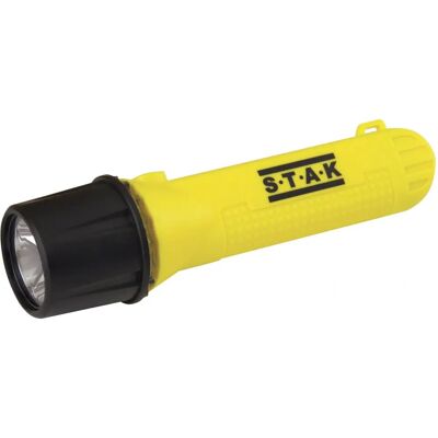 Stak FATEX01 - Torcia LED ATEX - 60 Lumen - IP67 - Giallo Stak FATEX01 - Torcia LED ATEX - 60 Lumen - IP67 - Giallo