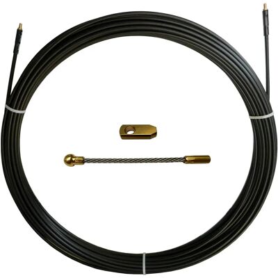 STAK Guía y Sonda para cables - Negra - 6mm, 20m STAK Guía y Sonda para cables - Negra - 6mm, 20m