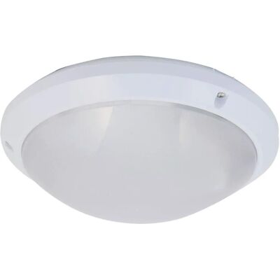 Velamp Okrągła Lampa sufitowa E27 - Wodoszczelna i Wandaloodporna 27cm Velamp Okrągła Lampa sufitowa E27 - Wodoszczelna i Wandaloodporna 27cm