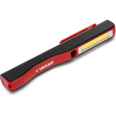 Velamp IS314 PRO linterna de mano LED - Linterna, 170mm, Negro/Rojo Velamp IS314 PRO linterna de mano LED - Linterna, 170mm, Negro/Rojo