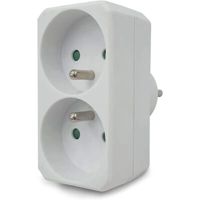 VELAMP Biplite 2 Extensão elétrica - 16A, 2 tomadas, segurança infantil VELAMP Biplite 2 Extensão elétrica - 16A, 2 tomadas, segurança infantil