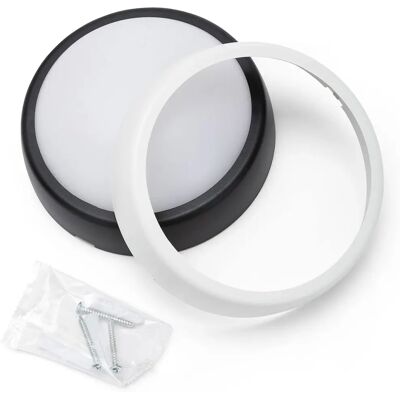 Lampa sufitowa LED LG Biały Czarny 10W 4000K - Lampa sufitowa Lampa sufitowa LED LG Biały Czarny 10W 4000K - Lampa sufitowa
