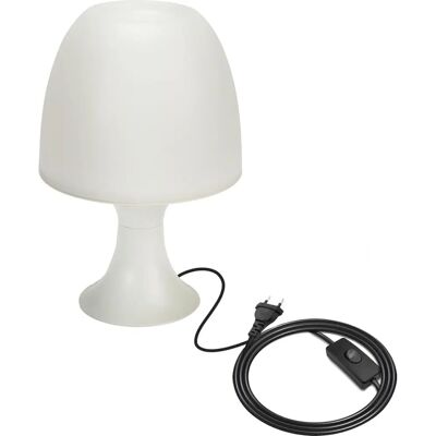 Velamp Pilz Tischlampe - E14 Weiß Velamp Pilz Tischlampe - E14 Weiß