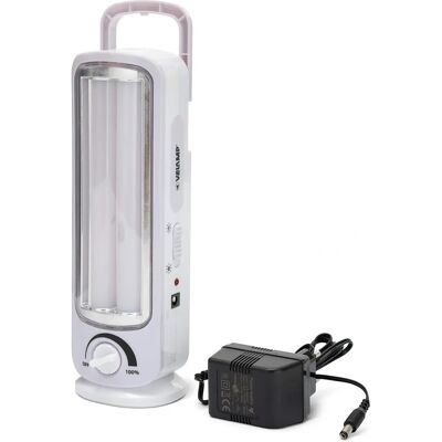Velamp Twix - Noodlamp met 2 LED-buizen Velamp Twix - Noodlamp met 2 LED-buizen