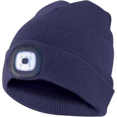 Velamp Bonnet à LED bleu - bonnet avec lumière LED - Publicité Velamp Bonnet à LED bleu - bonnet avec lumière LED - Publicité