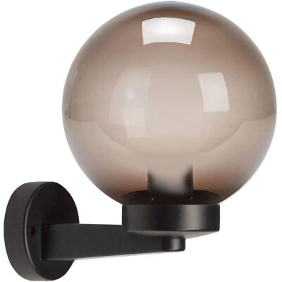 VELAMP Buiten-sfeer wandlamp - E27, 200mm, Fumé VELAMP Buiten-sfeer wandlamp - E27, 200mm, Fumé