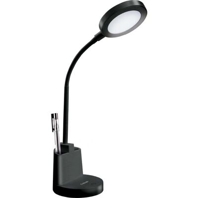 Velamp SWAN2 7W LED Schreibtischlampe - Verstellbar, Touch, Stifthalter Velamp SWAN2 7W LED Schreibtischlampe - Verstellbar, Touch, Stifthalter