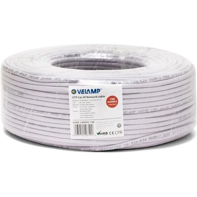 Generisches Cat.5e Netzwerkkabel - Grau 100m Generisches Cat.5e Netzwerkkabel - Grau 100m