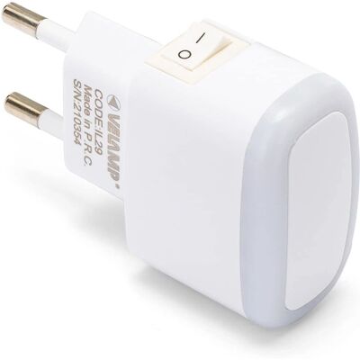 Velamp Froot - Veilleuse LED avec Interrupteur Marche/Arrêt - Blanc Velamp Froot - Veilleuse LED avec Interrupteur Marche/Arrêt - Blanc