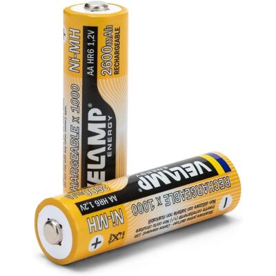 Velamp Modell HR6-2600/2bp Újratölthető AA elemek - Elek Velamp Modell HR6-2600/2bp Újratölthető AA elemek - Elek