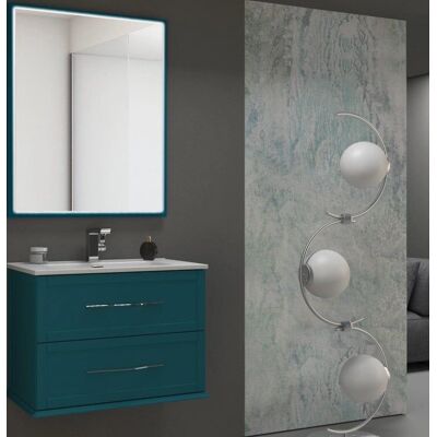 TACOSHOP - Specchio illuminazione led Tiffany - Blu petrolio - Mirror TACOSHOP - Specchio illuminazione led Tiffany - Blu petrolio - Mirror