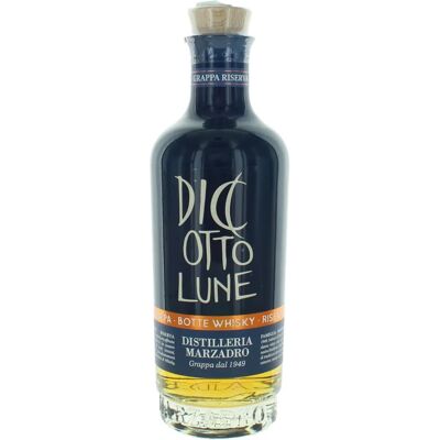 Merk Marzadro Le Diciotto Lune Botte Whisky - Beperkte Editie - 36 Maanden in Whiskyvaten - 0,5L Merk Marzadro Le Diciotto Lune Botte Whisky - Beperkte Editie - 36 Maanden in Whiskyvaten - 0,5L