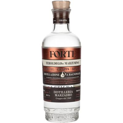 Marzadro Forte Grappa - Rood Fruit & Specerijen - 50% - 0,5L Marzadro Forte Grappa - Rood Fruit & Specerijen - 50% - 0,5L