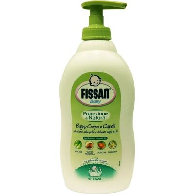 Fissan Baby Protezione e Natura Bagno Corpo e Capelli - Ipoallergenico, 400ml Fissan Baby Protezione e Natura Bagno Corpo e Capelli - Ipoallergenico, 400ml
