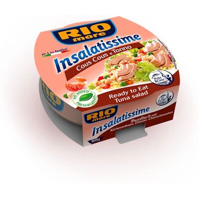 Rio Mare - Insalatissime couscous e tonno - 160 g - Salade - Publicité Rio Mare - Insalatissime couscous e tonno - 160 g - Salade - Publicité