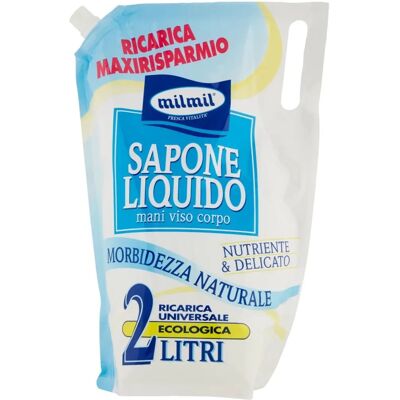 Mil Mil Pflegendes Handseife Nachfüll 2L - Handhygiene Mil Mil Pflegendes Handseife Nachfüll 2L - Handhygiene