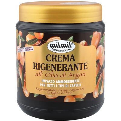 Mil Mil Crème Régénérante pour Cheveux à l'Huile d'Argan - Crème Capillaire - Publicité Mil Mil Crème Régénérante pour Cheveux à l'Huile d'Argan - Crème Capillaire - Publicité