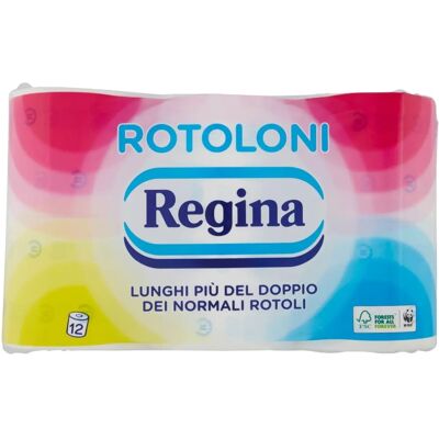 Regina 12 Rotoli di Carta Igienica - Prodotto Igiene Regina 12 Rotoli di Carta Igienica - Prodotto Igiene