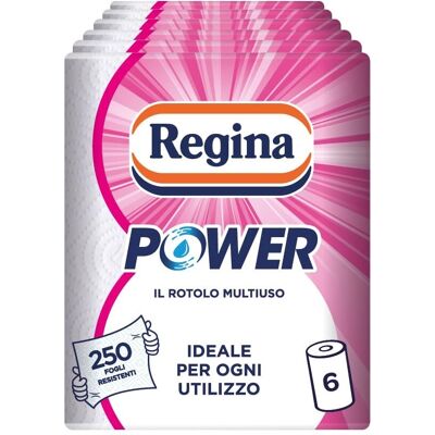Regina Power Rouleau de Papier Nettoyage Blanc - Rouleau de papier nettoyage - Publicité Regina Power Rouleau de Papier Nettoyage Blanc - Rouleau de papier nettoyage - Publicité