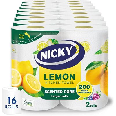 Nicky Clarke - Nicky Lemon Kitchen Towel - 2-Ply - Kitchen Towel Nicky Clarke - Nicky Lemon Kitchen Towel - 2-Ply - Kitchen Towel