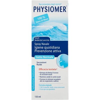 Spray Nasale Physiomer 135ml per Bambini e Adulti - Sollievo nasale Spray Nasale Physiomer 135ml per Bambini e Adulti - Sollievo nasale