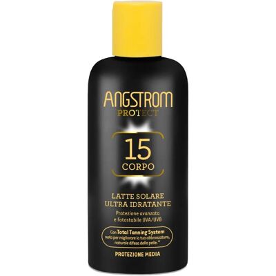 Latte Solare Corpo SPF15 Angstrom Protect - Idratante & Resistente all'Acqua Latte Solare Corpo SPF15 Angstrom Protect - Idratante & Resistente all'Acqua