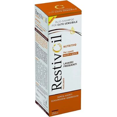 Perrigo Italia Srl Restivoil Närande Olja Shampoo - Torr, Matt Hår - 250ml Perrigo Italia Srl Restivoil Närande Olja Shampoo - Torr, Matt Hår - 250ml